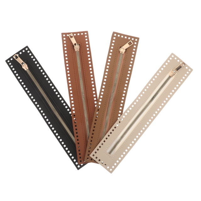 AURARMLET 4Ud De Cuero PU Para Manualidades Con Agujeros Y Tirador Resistente