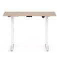 thumbnail image 1 of Bowery Hill Bureau de Bureau Moderne en Métal Réglable en Hauteur Naturel, 1 of 11