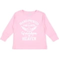 thumbnail image 3 of Inktastic Handpicked for Earth by My Grandpa in Heaven Angel Wings Boys or Girls Long Sleeve Toddler T-Shirt, 3 of 5
