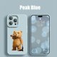 thumbnail image 3 of New Cartoon Teddy Bear Couple Phone Case For iPhone 15 Pro Max 11 12 Mini 13 14 Pro Max X XS XR 78 14 15Plus Soft Silicone Cover, 3 of 5