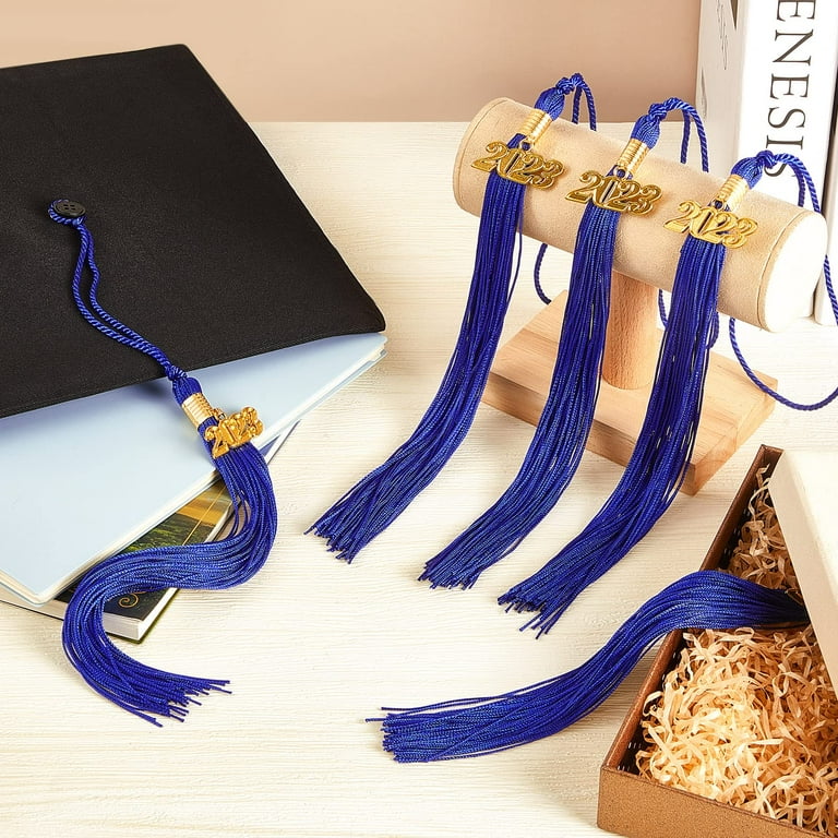 12 Pieces Gold Honor Cord Graduation Tassel Honor Cord for Grad Days and  Student (Blue and Gold) 12 Blue and Gold