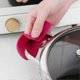 thumbnail image 4 of 2 agarraderas de silicona con lazo, pinza aislante anti-quemaduras, guantes de cocina para horno, utensilio de cocina - Rosa, 4 of 5