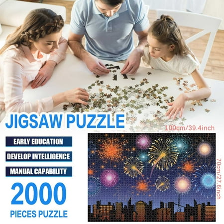 

Qiopertar Liquidación sin flete 2000 piezas de juguete de rompecabezas de desarrollo intelectual para adultos y niños regalo de vacaciones Ofertas por debajo de $5 esta semana