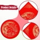 thumbnail image 5 of 20 hojas de papel de arroz rojo chino para escribir, decoración para puertas y ventanas del Festival de Primavera. 20 piezas de 17 cm, 5 of 9