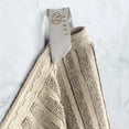 thumbnail image 4 of Superior Ribbed Cotton 4-Piece Ivory Bath Sheet/ Towel Set, 4 of 7