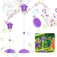 thumbnail image 4 of EGNMCR 2026 For Kids Rechargeable Automatic Maker With Light Music Adjustable Heights Detachable Wand For Wedding Kids bubble machine, 4 of 7