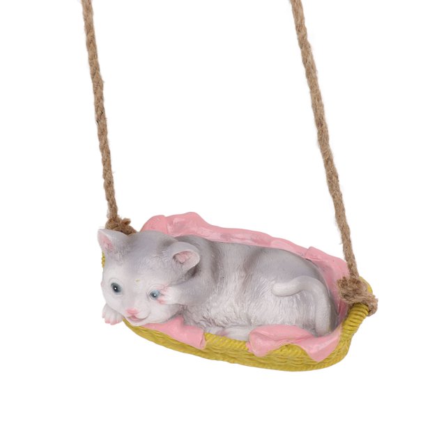 Animal Figurine,Cat Figurine Resin Kitten Cat Figurine Cat Statue Unrivaled Performance