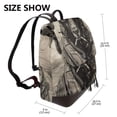 thumbnail image 2 of Fotbe Vintage Ram Pilot Mochila Bolso con Estampado para Mujer, Mochila Antirrobo de Nylon Impermeable, Bolsa Ligera de Hombro, 2 of 4