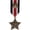 White+Red, variant on Steampunk Star Pendant Brooch Pin Navy Medal Badge Lapel Pin Costume Accessories for Women Men Jacket Uniform
