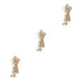 thumbnail image 4 of Guardoinrt Costumes With Unique Lace Applique Patch Beautiful Florals Applique Patch Gold 3Set, 4 of 6