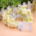 thumbnail image 1 of CAROOTU 2.2 Meter 20 LED Rose Light String Indoor Outdoor Bright Warm Rose Flower Lamp, 1 of 5