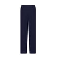 thumbnail image 2 of Jalioing Kids School Uniform Pants Dressy Casual Straight Leg Elastic Waist Trousers Big Boys Girls Plain Formal Pants, 2 of 9