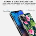 thumbnail image 3 of Flower Jungle Case for iPhone 11 Pro,Aesthetic Colourful Floral Plant Case for Men Women,Unique Soft TPU Bumper Case Cover, 3 of 5
