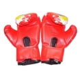 thumbnail image 4 of Dalazy 1 Paire de Gants de Boxe pour Enfants en Cuir PU Sac de Sport Gants d'Entraînement pour Enfants Sanda Gants de Boxe Rouges, 4 of 6