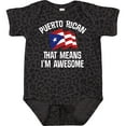 thumbnail image 3 of Inktastic Puerto Rican Awesome Boys or Girls Baby Bodysuit, 3 of 5
