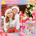 thumbnail image 5 of Gifts for Girls Toys Age 4-5-6-7-8: Girls Diamond Art Craft Kits for 3-9 Year Old Kids Birthday Presents Night Light Bedroom Decor Accessories for Girl Boy Fairy Princess Toy Age 3-10, 5 of 8