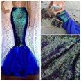 thumbnail image 1 of Women Cosplay Mermaid Show Costume Swimsuit Fishtail, 1 of 2