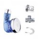 thumbnail image 3 of Yuarrent Fregadero de lavabo, cabezal de ducha externo, grifo de baño, accesorios de baño de cocina, rociador de grifo con soporte, parada de un botón, Juegos de accesorios de baño  1# Yuarrent HA000424-01B, 3 of 7