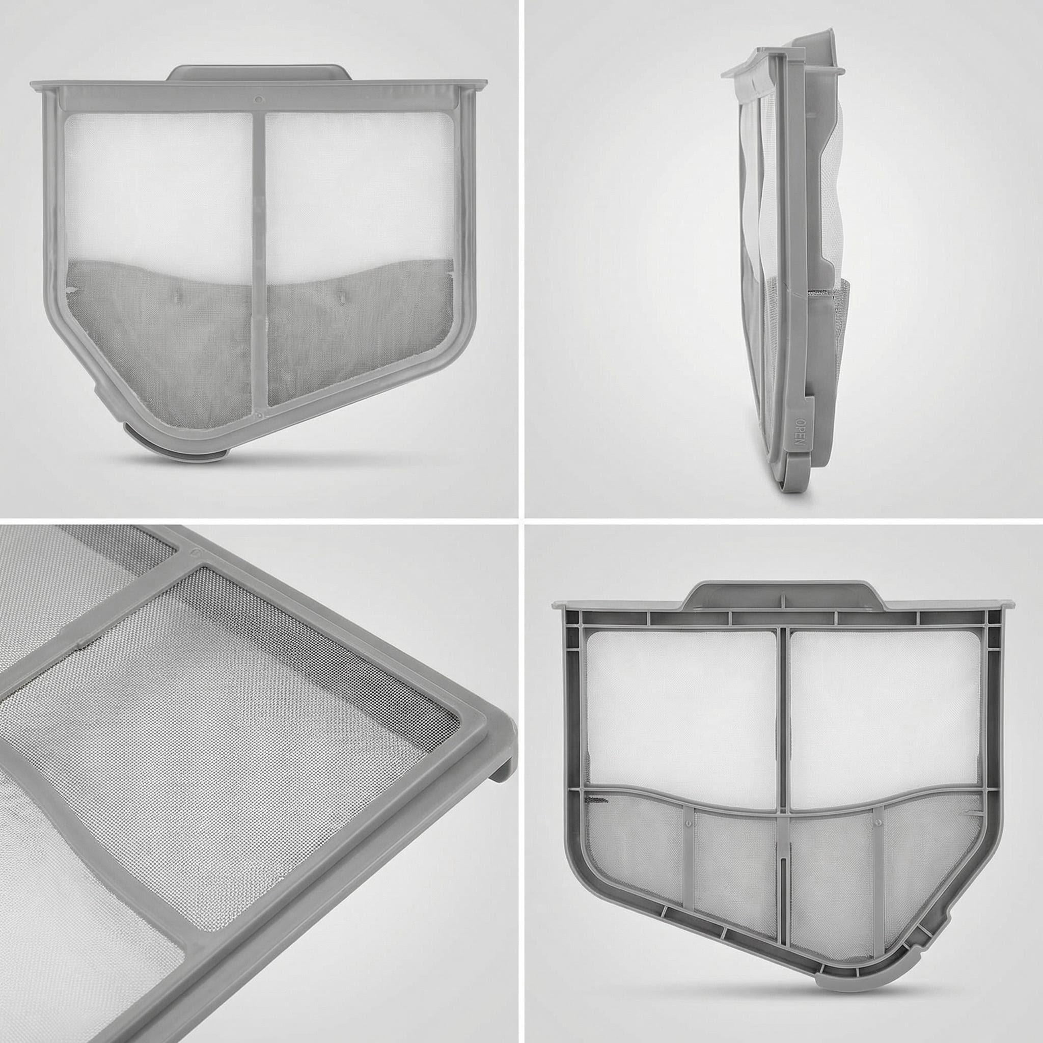 Dryer Lint Filter Screen Replacement for DC97-16742A DC61-03048A, Compatible with Major Dryer , High-Strength Mesh Lint Trap with Stainless Steel Screen