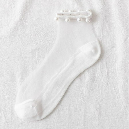 

EQWLJWE Fashion Women Mesh Ladies Solid Patchwork Thin Socks Women’s Stockings Socks Holiday Clearance