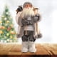 thumbnail image 4 of Estatua de muñeco de nieve navideño de pie, figura navideña, colección de muñecos colgantes para árbol Felpa blanca de 45 cm, 4 of 8