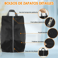 thumbnail image 2 of Juego De 4 Fundas Para Traje Y 4 Fundas Para Zapatos Xtellar Negro, 2 of 3