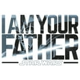 thumbnail image 2 of Men's Star Wars Darth Vader Your Father Baseball Graphic Tee White/Black X Large, 2 of 4