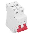 thumbnail image 4 of <p>2 Pole Circuit Breaker, Leakage Protection Air Switch 400V Overload Isolation Function  For Residential Buildings</p>, 4 of 7