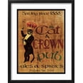 thumbnail image 2 of Art.com Cat & Crown Pub Art Print by Jason Giacopelli, Black Frame Wall Art, 17" x 21", 2 of 5