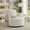 Cream, variant on Sailvan Compressible 360° Swivel Accent Chair, Modern Comfort Seating for Living Room,Office