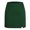 Dark Green, variant on Women's Casual High Waist Mini Skirt with Slit Elastic Waist Bodycon Pencil Short Skirts