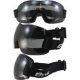 thumbnail image 4 of Birdz Starling Sport Skydiving Snowboarding Motorcycle Riding Goggles Smoke Lens, 4 of 4