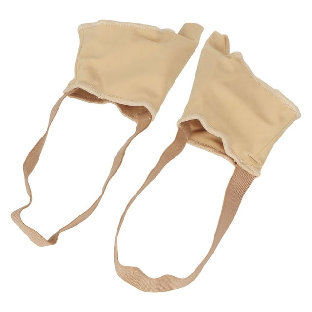 Manchons pour Oignons, Coussinets pour Oignons Roses, Protecteur d'Orteils, Réduit la Pression, Sangle Élastique, Correcteur d'Orteils Roses, pour Soutiens Soulagement des Pieds, Couleur Peau, 1 Paire