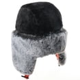 thumbnail image 6 of Aboser Winter Hi Viz Trapper Hat with Reflective strip Themal Fleece Lined Snow Hats Ear Flaps Motorcycle Cycling Skiing Cap for Cold Weather, 6 of 9