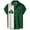 Green, variant on KeShDi Summer Shirts Button down St Patricks Men Casual Fashion Turndown Collar Saint Pat Print Short Sleeve Button Shirt Green L