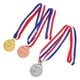 thumbnail image 2 of 3 medallas de oro, plata y bronce para niños y adultos en competiciones de natación, eventos deportivos escolares e instituciones de formación, 2 of 8