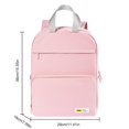 thumbnail image 3 of AMERTEER Unisex Casual Backpack Versatile School Bookbag Commuting Rucksack (Navy Blue), 3 of 7
