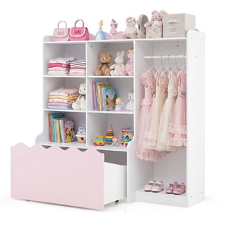 New！！　Finn Soft Wardrobe PET Max & Finn Grow with Me Grey Adjustable Kids' Closet Organizer