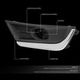 thumbnail image 2 of DNA Motoring FL-ZTL-275-SM For 2017 to 2018 Honda CRV Front Driving Fog Light Lamp+Chrome Bezel+Switch Smoked Lens, 2 of 6