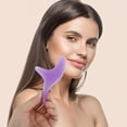 thumbnail image 2 of Unique Bargains 1 Pc Facial Muscle Stick Triangular Shape Skincare and Massaging Tool Purple, 2 of 5