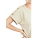 thumbnail image 4 of Blusa de lino con botones Roman Fashion /Juvenil, 0320 (Beige) beige M, 4 of 5