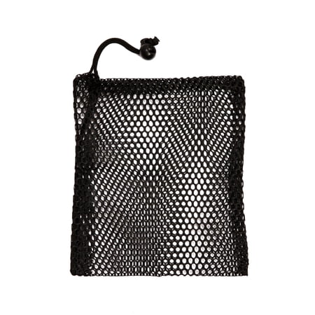 WRISTBIQUE 3Pcs Outdoor Activities Drawstring Net Bag for Golf and Tennis Ball Storage 11.8 x 11.4in