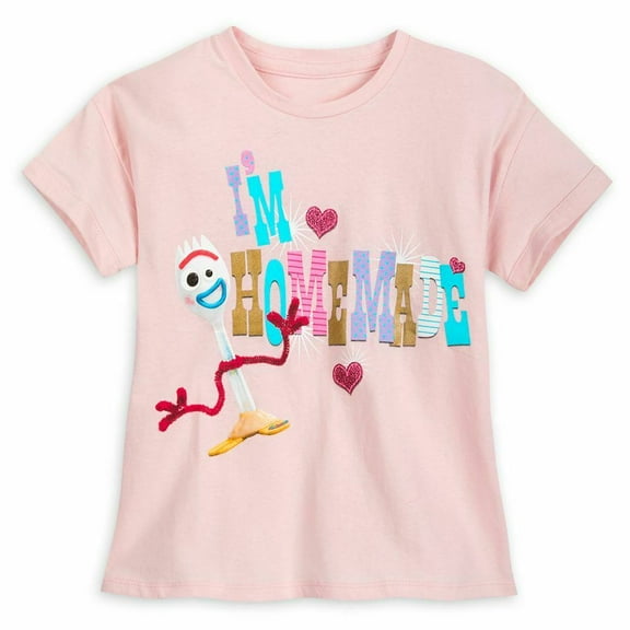 Toy Story 4 Pink Forky T Shirt Tee for Girls Size XL 14