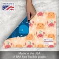 thumbnail image 6 of Highland Home "Ocean Discovery" Child 4-Pack Reversible Easy Care Plastic Placemats, 6 of 7