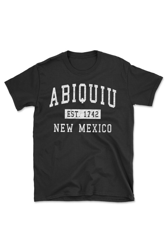 Abiquiu New Mexico Classic Established Men's Cotton T-Shirt
