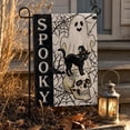 thumbnail image 6 of FEOLGEHLY Halloween Decorations Outdoor Indoor, Halloween Garden Flag Pumpkin Witch Spooky Yard Flag Fall Outdoor Decor For Porch Patio Garden Halloween Decorations Clearance (A), 6 of 7