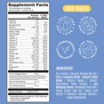 thumbnail image 7 of Birdman Peacock Vegan Protein Powder with Vitamins, Magnesium MCT Oil, Coco-Vanilla, 1 lb, 7 of 7