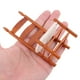 thumbnail image 3 of Modelismo Silla De Para Dollhouse 1:12 marrón, 3 of 9
