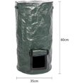 thumbnail image 3 of ShenMo 1 x 15 Gallon Garden Composter, Eco-Friendly Bio-Digester Bag, Collapsible Compost Bin for Garden Kitchen Waste., 3 of 5