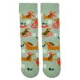 thumbnail image 2 of Fuzzy Babba Women's Holiday Dog Slipper Socks, 1-Pack, Size 4-10, 2 of 5